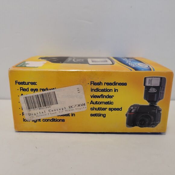 New Digital Concepts 528AF-CAN AF Flash for Canon Digital SLR Cameras - Picture 2 of 3